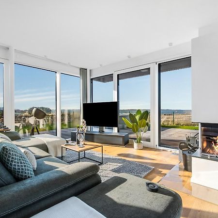 Villa King Erste Lage, Dachterrasse, Meerblick, Carport, Kamin, Sauna, Terrasse, Aussenrolllaeden Olpenitz Extérieur photo