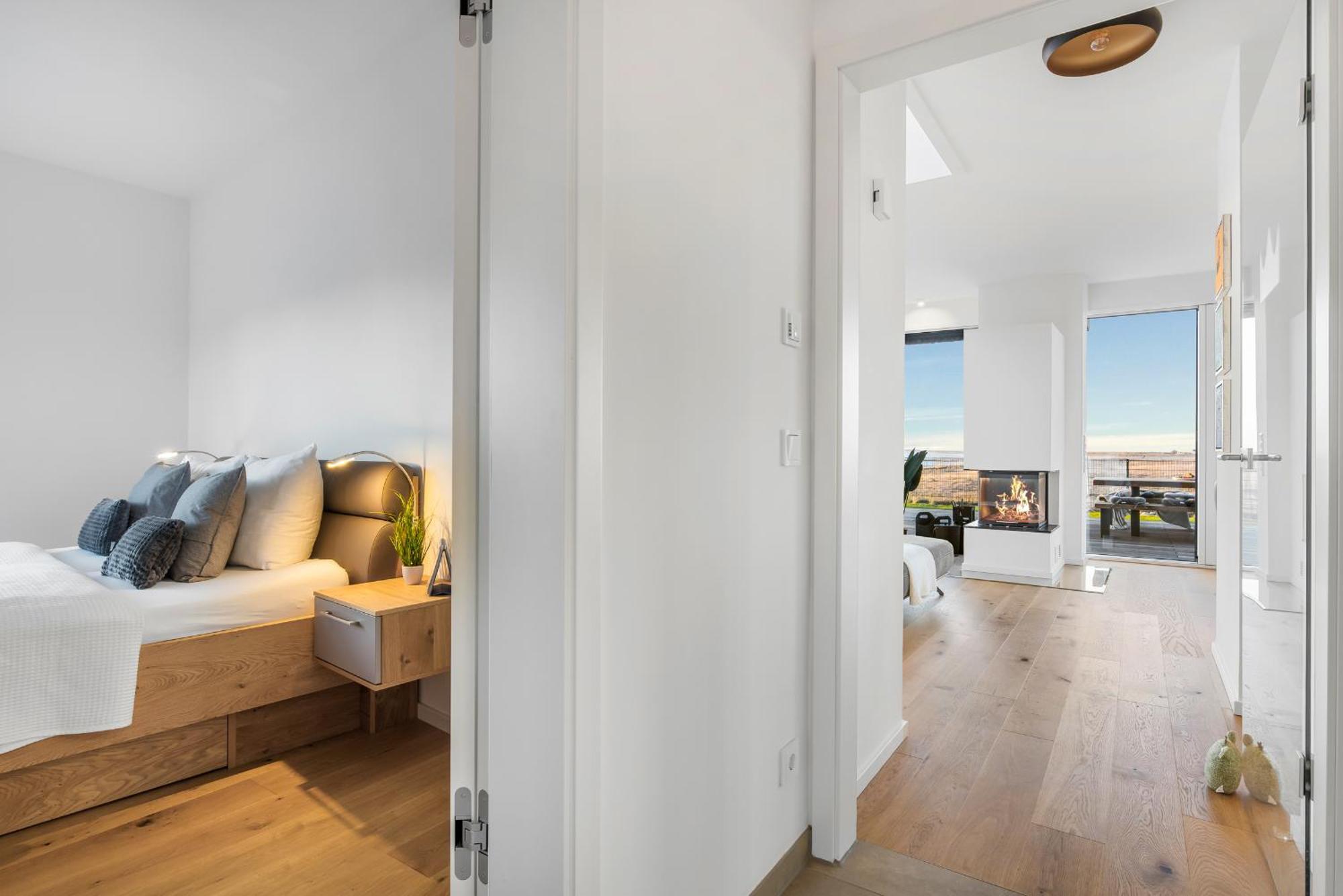 Villa King Erste Lage, Dachterrasse, Meerblick, Carport, Kamin, Sauna, Terrasse, Aussenrolllaeden Olpenitz Extérieur photo